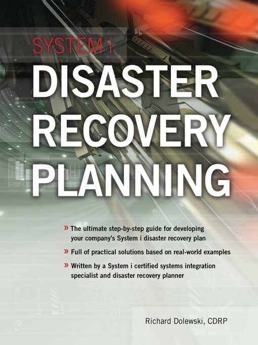 Title details for System i Disaster Recovery Planning by Richard Dolewski - Available